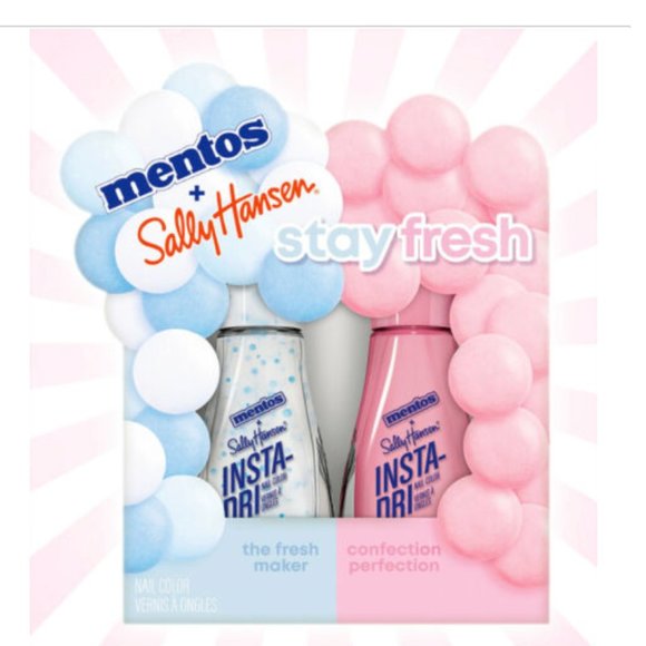 PERFECT FOR SPRING & EASTER! Sally Hansen Insta-Dri x Mentos Nail Polish - Picture 1 of 1